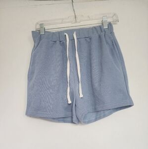 NWOT Merokeety Blue Lounge Shorts Size Medium
